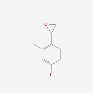 2-(4-Fluoro-2-methylphenyl)oxiraneͼƬ