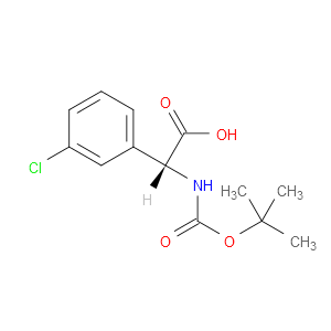 (R)tert-Butoxycarbonylamino-(3-chloro-phenyl)-aceticacidͼƬ