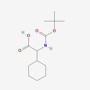 N-Boc-2-环己基-DL-甘氨酸图片