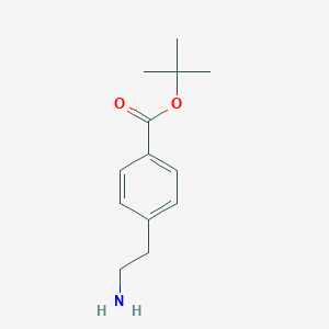 Tert-Butyl 4-(2-Aminoethyl)BenzoateͼƬ