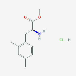 (S)-Methyl 2-amino-3-(2,4-dimethylphenyl)propanoate hydrochlorideͼƬ