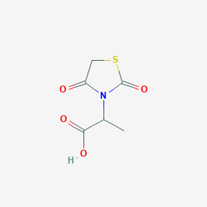 2-(2,4-Dioxo-thiazolidin-3-yl)-propionic acidͼƬ