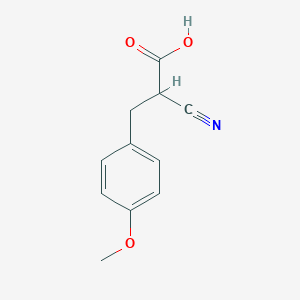 2-氰基-3-(4-甲氧基苯基)丙酸图片
