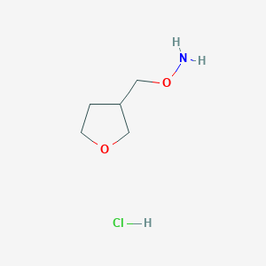 O-(oxolan-3-ylmethyl)hydroxylamine hydrochlorideͼƬ