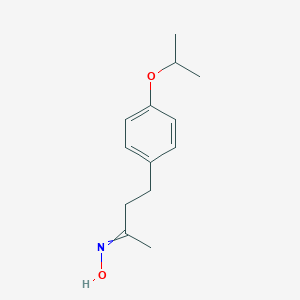 N-{4-[4-(Propan-2-yloxy)phenyl]butan-2-ylidene}hydroxylamineͼƬ