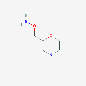 O-[(4-methylmorpholin-2-yl)methyl]hydroxylamineͼƬ