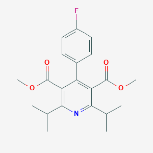 Dimethyl 2,6-Diisopropyl-4-(4-fluorophenyl)-pyridine-3,5-dicarboxylateͼƬ