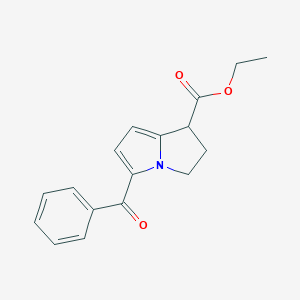 Ethyl-(5-benzoyl-2,3-dihydro-1H-pyrrolizine-1-carboxylate(Racemic)ͼƬ