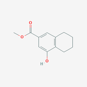 METHYL 4-HYDROXY-5,6,7,8-TETRAHYDRONAPHTHALENE-2-CARBOXYLATEͼƬ