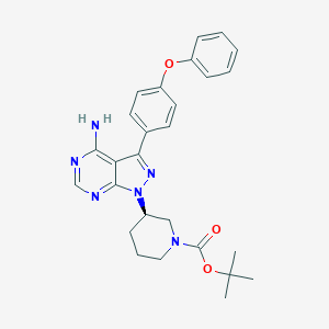 N-Boc-Ibrutinib(tert-Butyl-1-carboxyl Piperidine analog of Ibrutinib)ͼƬ