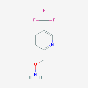 O-{[5-(trifluoromethyl)pyridin-2-yl]methyl}hydroxylamineͼƬ