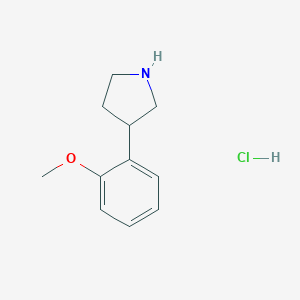 3-(2-Methoxyphenyl)pyrrolidine hydrochlorideͼƬ