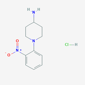 1-(2-Nitrophenyl)piperidin-4-amine hydrochlorideͼƬ