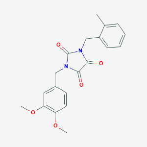 1-(3,4-Dimethoxybenzyl)-3-(2-methylbenzyl)-1H-imidazole-2,4,5(3H)-trioneͼƬ