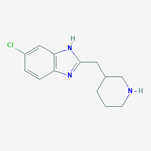 5-chloro-2-(piperidin-3-ylmethyl)-1H-benzimidazoleͼƬ