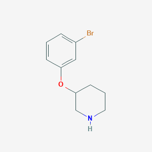 3-(3-Bromophenoxy)piperidine Hydrochloride SaltͼƬ