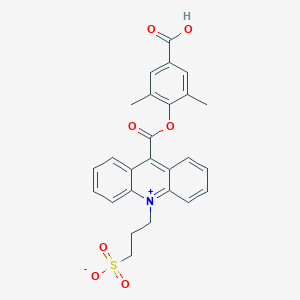 9-[(4-Carboxy-2,6-dimethylphenoxy)carbonyl]-10-(3-sulfopropyl)acridinium Inner Salt(>90%)ͼƬ