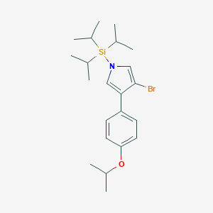 3-Bromo-4-(4-isopropoxyphenyl)-1-(triisopropylsilyl)-1H-pyrroleͼƬ