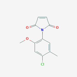 1-(4-Chloro-2-methoxy-5-methylphenyl)-2,5-dihydro-1H-pyrrole-2,5-dioneͼƬ