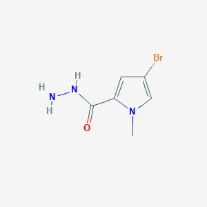 4-bromo-1-methyl-1H-pyrrole-2-carbohydrazideͼƬ