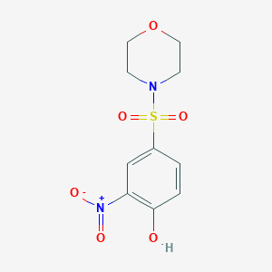 4-(Morpholine-4-sulfonyl)-2-nitrophenolͼƬ