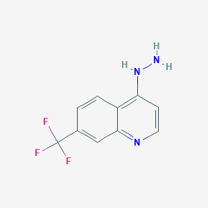4-Hydrazino-7-(trifluoromethyl)quinolineͼƬ