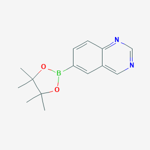 6-(4,4,5,5-tetramethyl-1,3,2-dioxaborolan-2-yl)quinazolineͼƬ