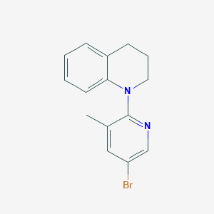 1-(5-Bromo-3-methyl-2-pyridinyl)-1,2,3,4-tetrahydroquinolineͼƬ