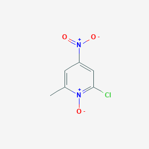 2-Chloro-6-methyl-4-nitropyridine 1-oxideͼƬ