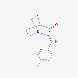 2-[(4-fluorophenyl)methylene]-3-quinuclidinoneͼƬ