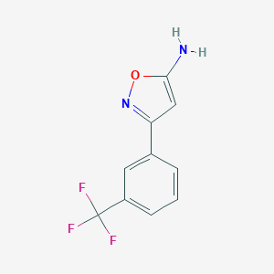 5-Amino-3-[3-(trifluoromethyl)phenyl]isoxazoleͼƬ