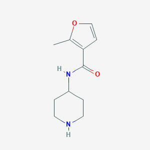 2-methyl-N-(piperidin-4-yl)furan-3-carboxamideͼƬ