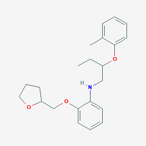 N-[2-(2-Methylphenoxy)butyl]-2-(tetrahydro-2-furanylmethoxy)anilineͼƬ