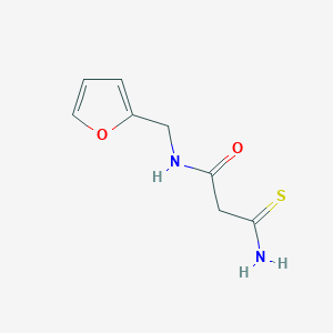 2-carbamothioyl-N-(furan-2-ylmethyl)acetamideͼƬ