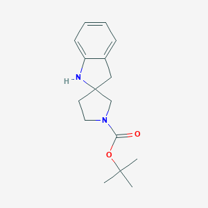 tert-butyl spiro[indoline-2,3'-pyrrolidine]-1'-carboxylateͼƬ