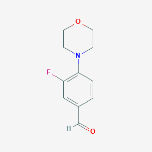 3-Fluoro-4-(N-morpholino)-benzaldehydeͼƬ