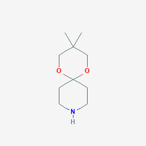 3,3-dimethyl-1,5-dioxa-9-azaspiro[5,5]undecaneͼƬ