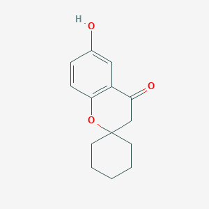 6-hydroxyspiro[chromene-2,1'-cyclohexan]-4(3H)-oneͼƬ