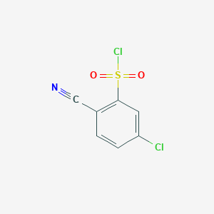 5-Chloro-2-cyanobenzenesulfonyl chlorideͼƬ