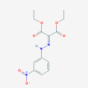 1,3-diethyl 2-[2-(3-nitrophenyl)hydrazin-1-ylidene]propanedioateͼƬ