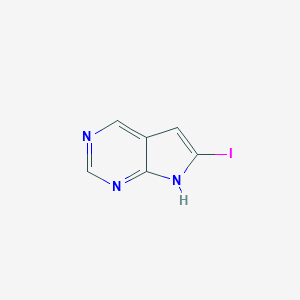 6-iodo-7h-pyrrolo[2,3-d]pyrimidineͼƬ
