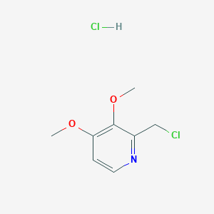 2-(氯甲基)-3,4-二甲氧基吡啶盐酸盐图片