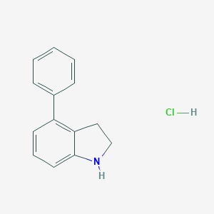 4-Phenyl-2,3-dihydro-1H-indole HydrochlorideͼƬ
