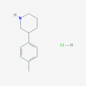 3-(4-Methylphenyl)piperidine hydrochlorideͼƬ
