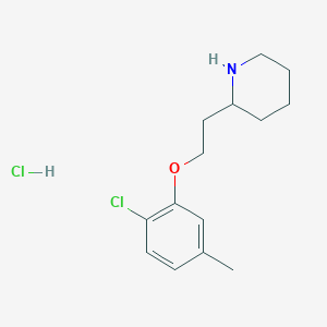 2-[2-(2-Chloro-5-methylphenoxy)ethyl]piperidinehydrochlorideͼƬ