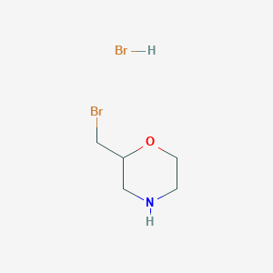 2-(Bromomethyl)morpholine hydrobromideͼƬ
