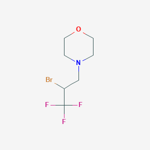 4-(2-Bromo-3,3,3-trifluoropropyl)morpholineͼƬ