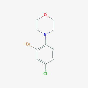4-(2-Bromo-4-chlorophenyl)morpholineͼƬ