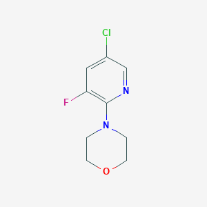 4-(5-Chloro-3-fluoro-2-pyridinyl)morpholineͼƬ