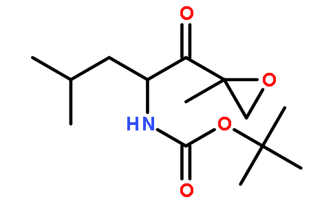 tert-butylN-[(2S)-4-methyl-1-[(2R)-2-methyloxiran-2-yl]-1-oxopentan-2-yl]carbamateͼƬ